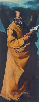 Francisco de Zurbaran Painting - Apostle St Andrew Baroque Francisco Zurbaron